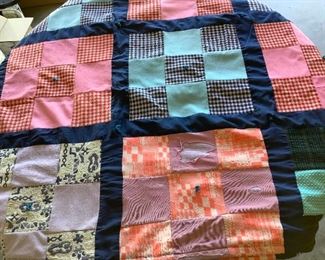 Quilt, Embroidered Table Runner More