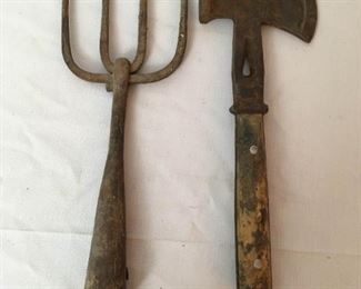 Sturgeon Spear and MultiTool Hatchet