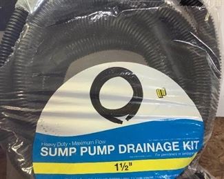Sump Pump Drainage Kit