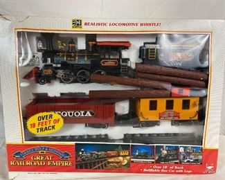 Timber Wolf and Redwood Train Set