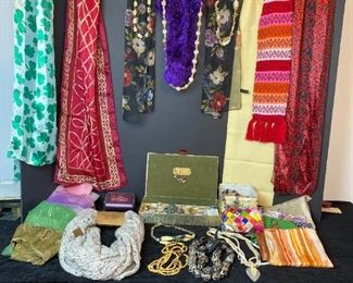 Turquoise, Scarves, and More