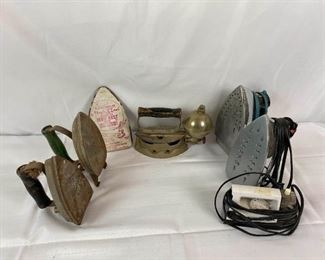 Vintage and Modern Irons