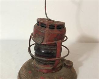 Vintage Embury Traffic Gard Lantern