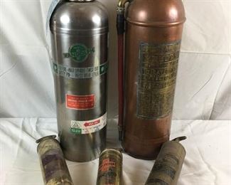 Vintage Fire Extinguishers