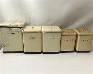 Vintage Kitchen Tins