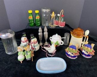 Vintage Salt Pepper Shakers  More