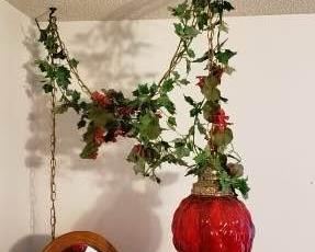 Vintage Swag Hanging Lamp