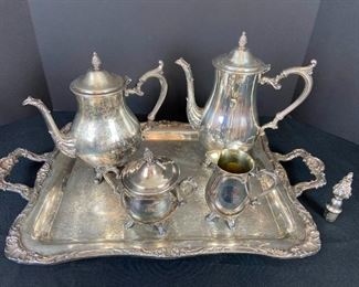 William Rogers Vintage Silverplate Serving Set