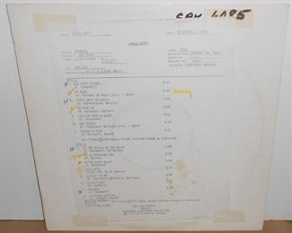Label Copy of Madness One Step Beyond