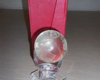 Glass Globe & Stand