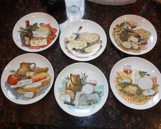  Limoges Sandwiche plates 