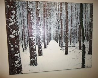 this art work is on canvas.