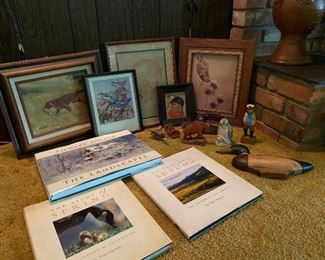Wooden Animals Books and Pictures