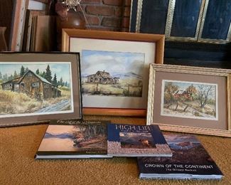Three Hazel Ostrom Barn Pictures and Books