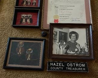 Hazel Ostrom and Owls