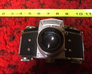 Exakta Camera in Leather Case