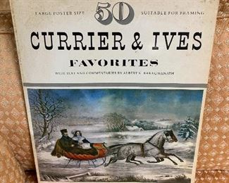 Currier & Ives Print Set