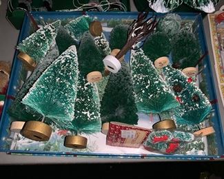 Vintage Miniature Christmas Trees