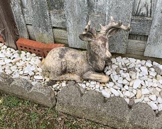 Cement Deer