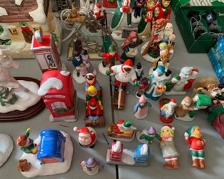 Christmas Figurines (Dept. 56 and Noma)