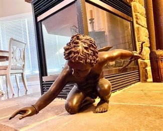 Bronze Statue signed N. Toor
Statue of Cupid