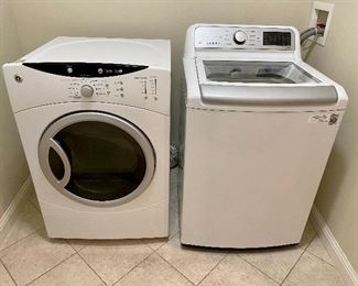 Washer and dryer