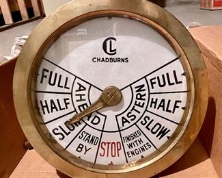 Ship engine telegraph 