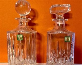 Waterford Liquor decanters
