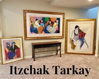 ITZCHAK Tarkay Serigraphs 