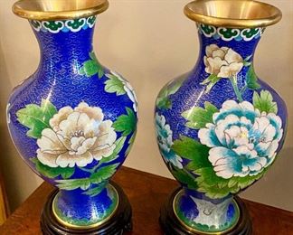 Cloisonné vase