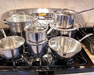 Calphalon all clad cookware / Pots and pans