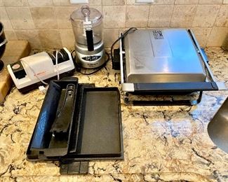 George foreman, grinder, knife sharpener