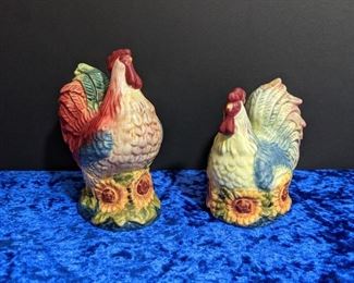 Antique Rooster Pottery