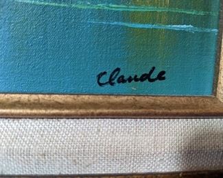 Claude Painting Mark