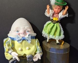Humpty Dumpty Girl Figurines