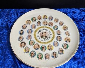Presidents Plate