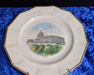 Vintage Capitol Plate
