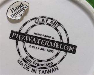 Watermelon Pottery Mark