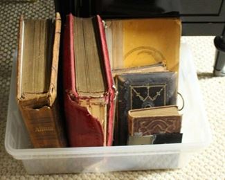 Antique Photo Albums and Stamps