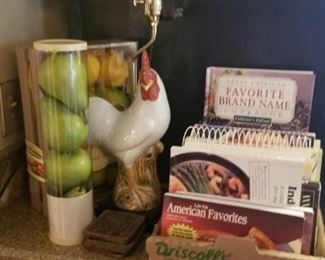 Fruit, Chicken Lamp, Cookbooks