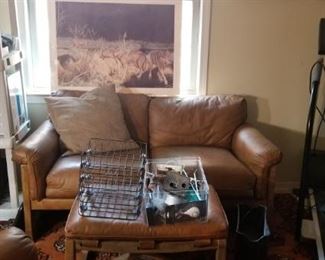 Sofa and Reel to Reel