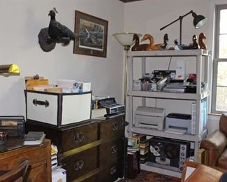 Reel to Reel, Office items, Desk, Cabinet, Decoys, Supplies