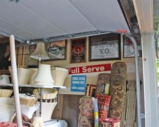 Shades, Signs, Seagrams, Full Services, Area Rugs, Gate