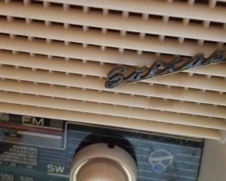 Vintage Blaupunkt Sultan 3D Vintage Radio