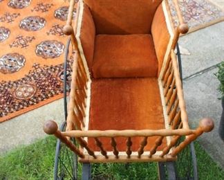 Antique Baby Buggy 