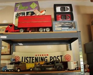 Toy Trucks, Signs, Vintage Toys