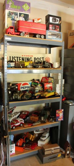 Several Antique Toys and Promo Cars