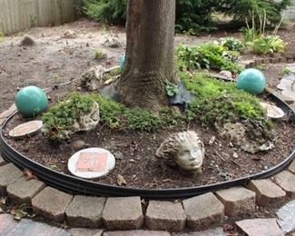 Garden Decoration Items and some Asian Stones
