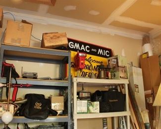 Car Items and GMAC Sign