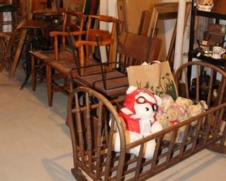 Furniture Chairs Rocker Crib